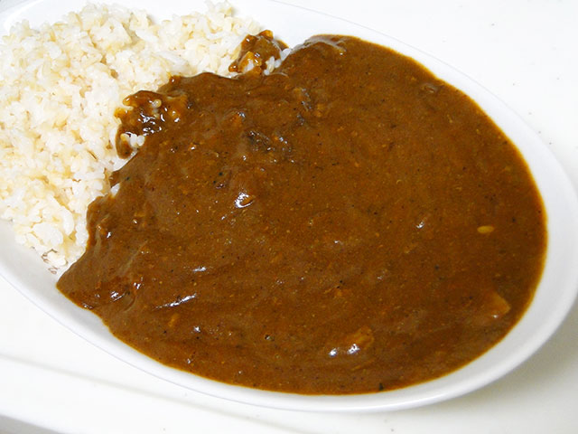 Morning Curry with Sprouted Brown Rice