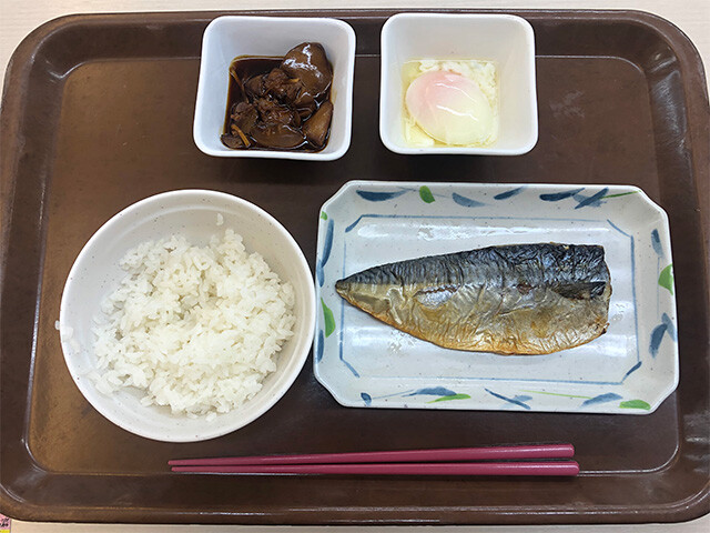 Lunch at Chiba University Cafeteria