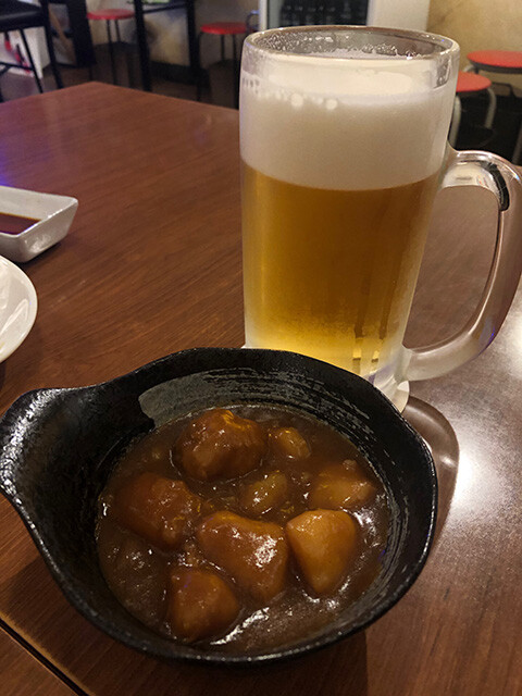 Draft Beer and Appetizer
