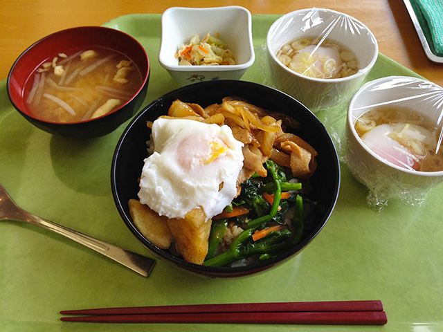 Variety Set Meal with Soft-Boiled Eggs