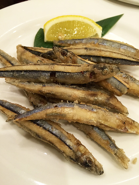 Fried Banded Blue-Sprat
