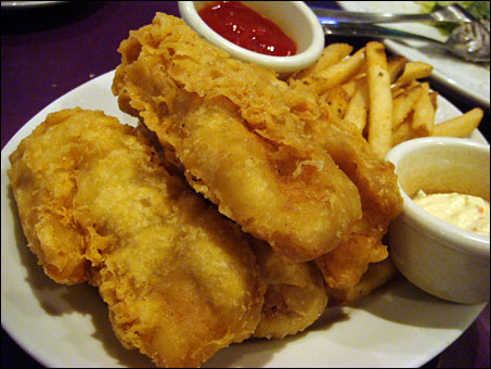 Fried Fish and French Fries