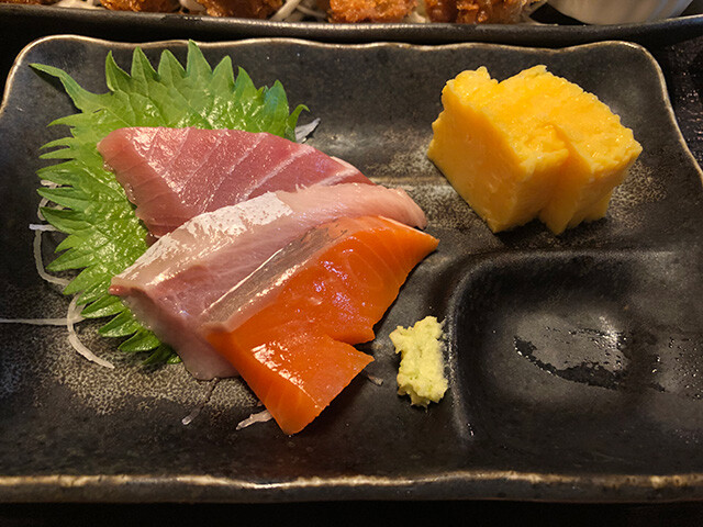 Assorted Sashimi and Tamagoyaki
