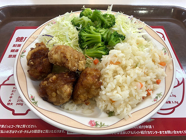 Lunch at Chiba University