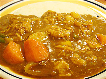 ハーフサイズカレー