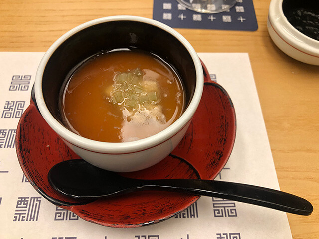 Silky Yuba Egg Custard with Amber Soy Glaze