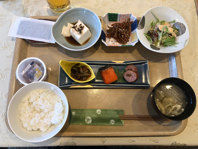 Breakfast of Day 2 at Kinkei