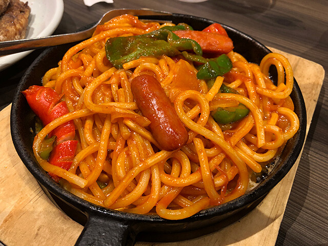 Spaghetti with Tomato Ketchup