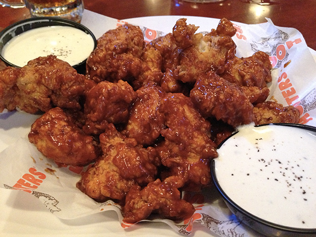 BONELESS WINGS with HABANERO BBQ