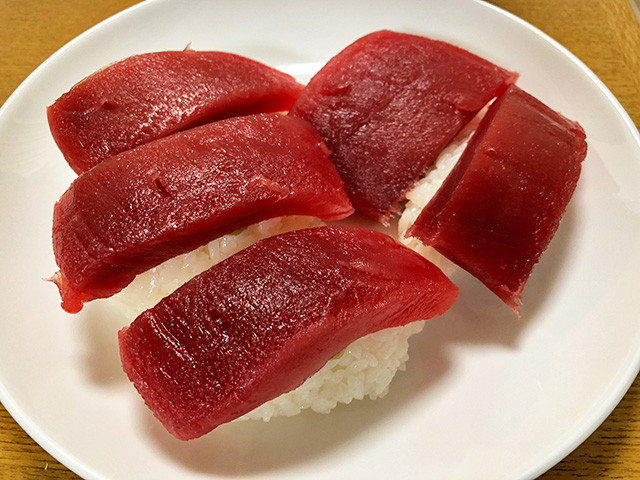 Red Tuna Nigiri Sushi