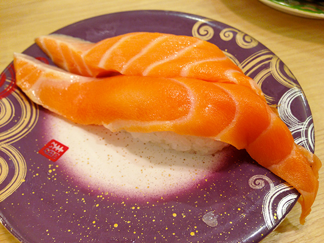 King Salmon Nigiri Sushi