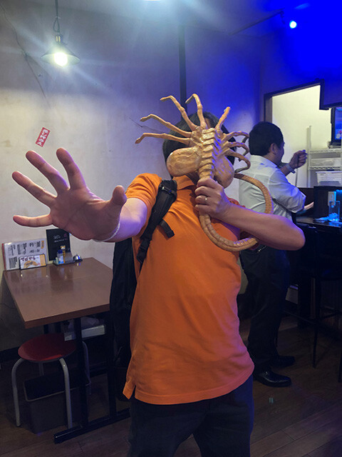 Dr. CHONPS with Facehugger