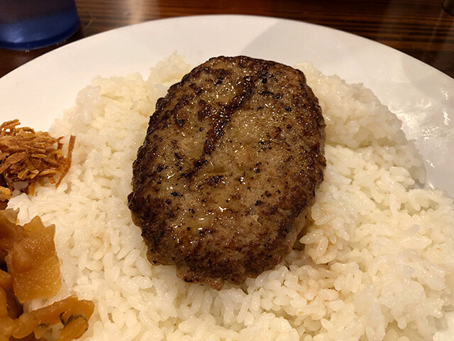 Beef Curry with Hamburger