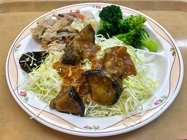 Lunch at Chiba University Cafeteria