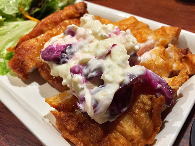 Deep-Fried Chicken with Tartar Sauce