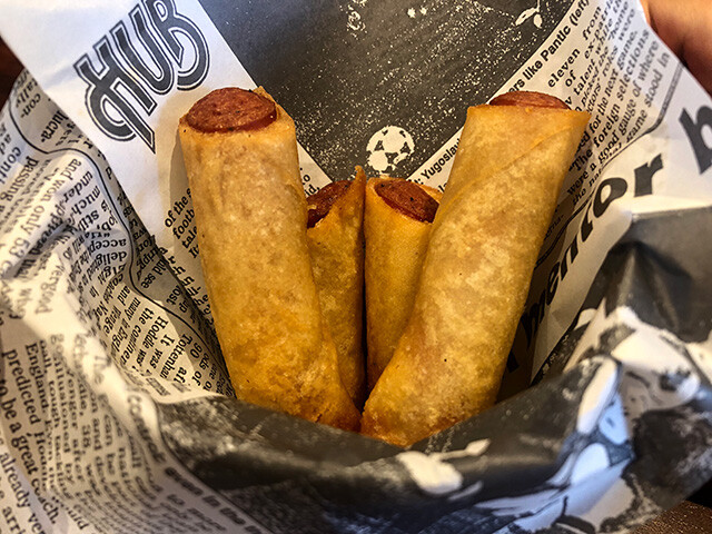 Sausage Spring Roll