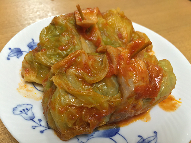 Meat-Stuffed Cabbage