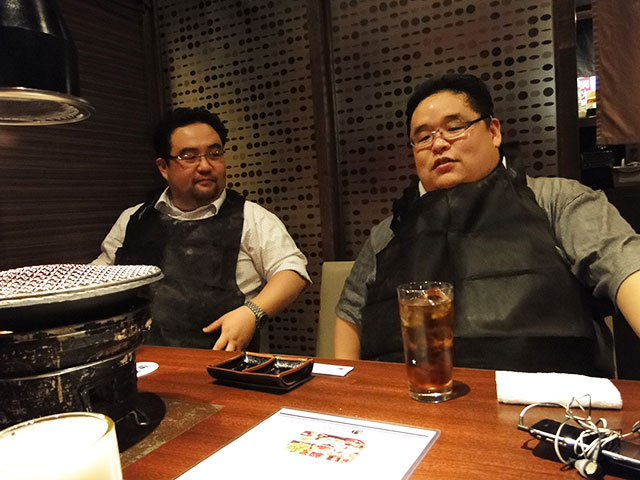 Mr. gaku and Mr. Tokumori