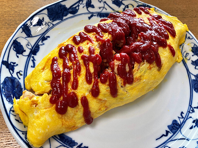 Omelette with Rice