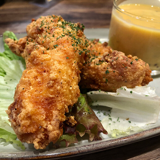 Beer Chicken with Honey Mustard Sauce