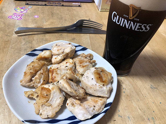 Grilled Chicken and GUINNESS