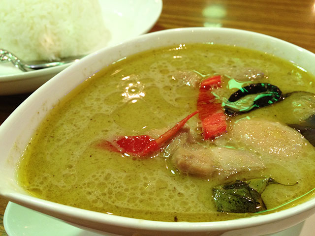 Green Curry and Rice