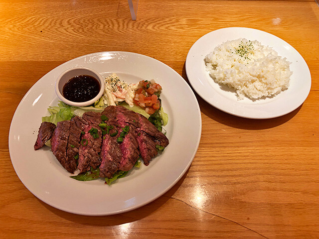 Outside Skirt Steak Lunch