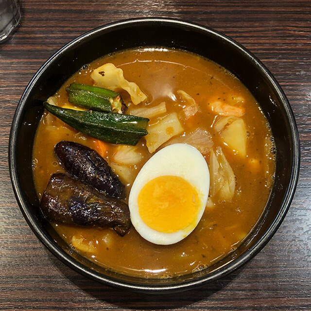 Soup Curry with Double 2.5 Stewed Shrimps
