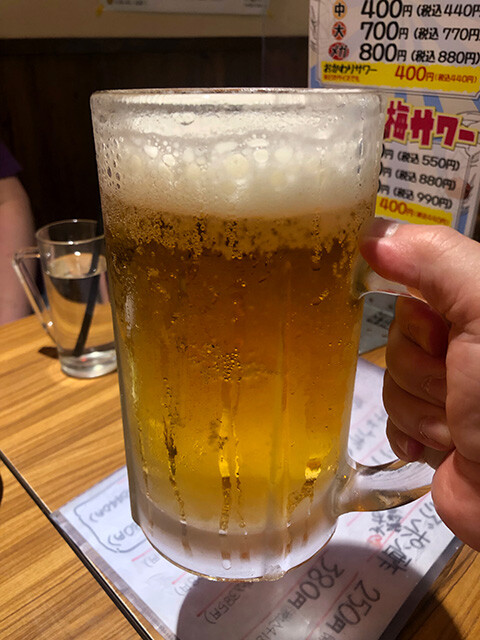 Toast with Draft Beer