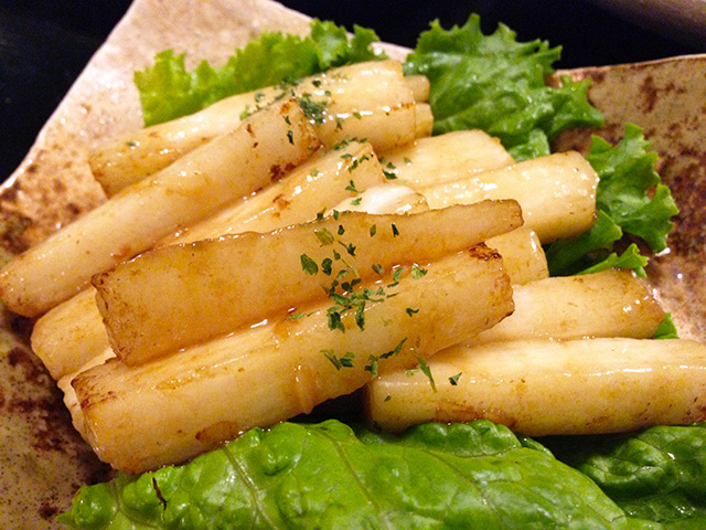 Fried Yam with Butter