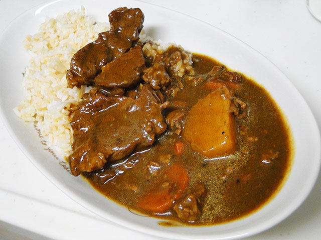 Homemade Spicy Fibrous Beef Curry