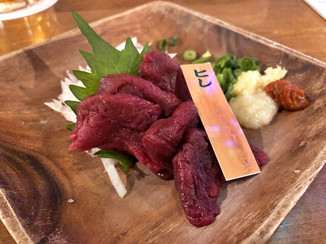 Horsemeat Sashimi