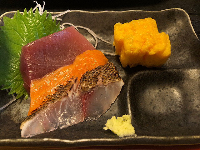 Assorted Sashimi and Tamagoyaki