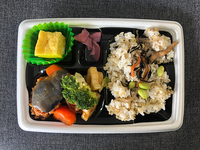 Chicken Bento with Black Vinegar Sauce