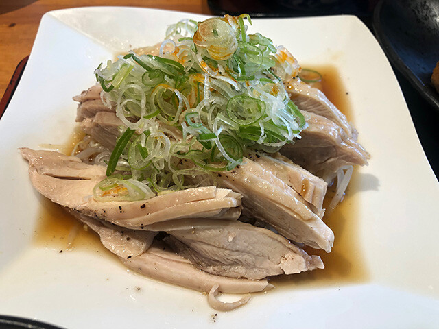 Chicken Thigh with Sesame and Ponzu