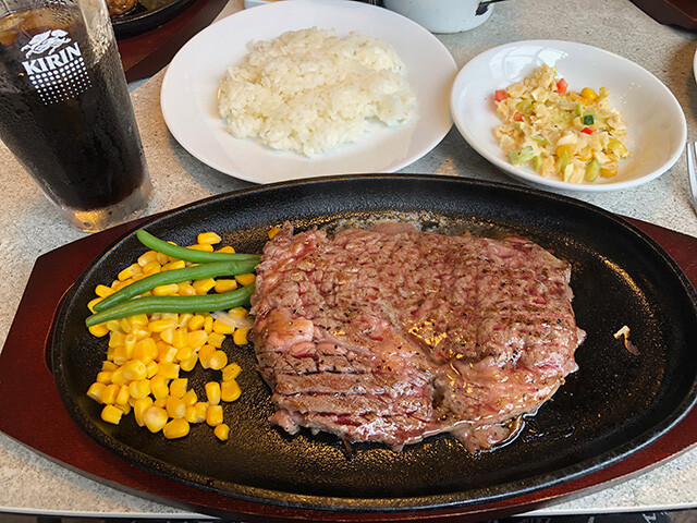 200 g Bulls Steak Set Meal