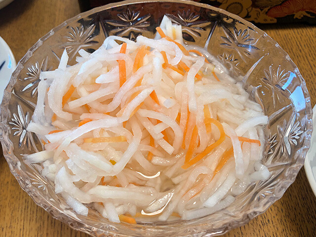 Vinegared White Radish and Carrot