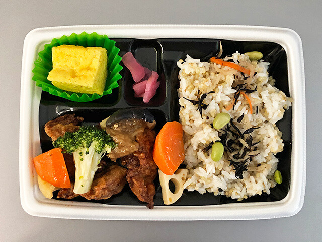 Chicken Bento with Black Vinegar Sauce