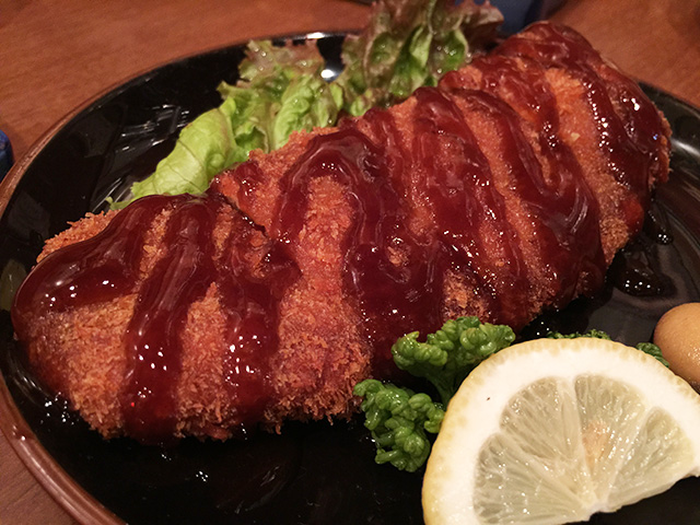 Black Pork Cutlet