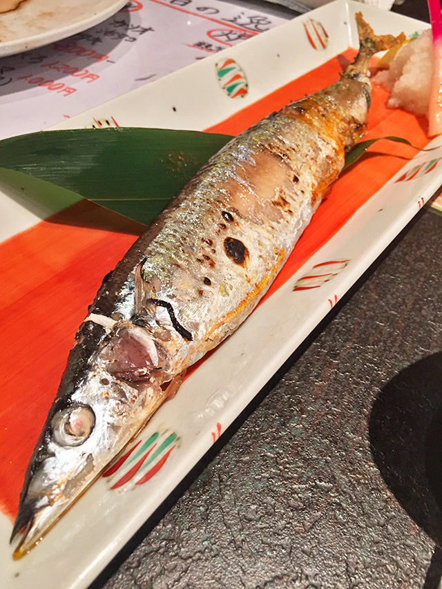 Broiled Saury