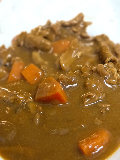 Homemade Low Fat Beef Curry and Rice