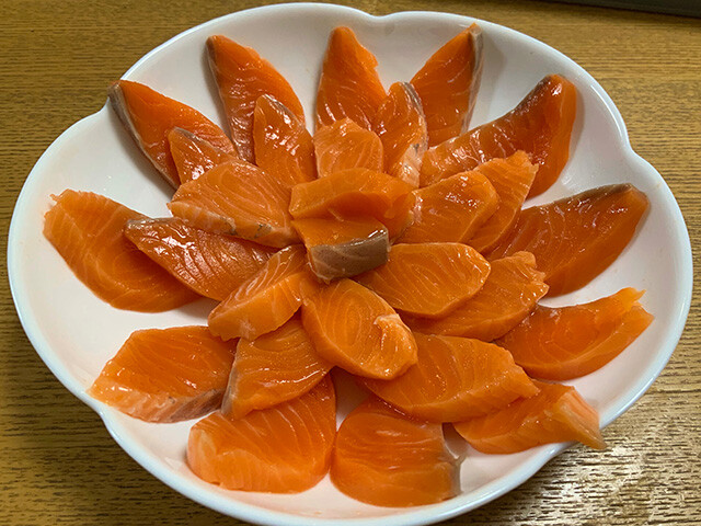 Salmon Sashimi