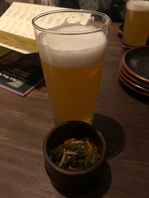 Craft Beer and Appetizer