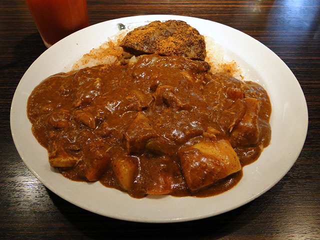 Half Order Beef Curry with Various Toppings
