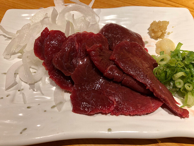Horse Meat Sashimi