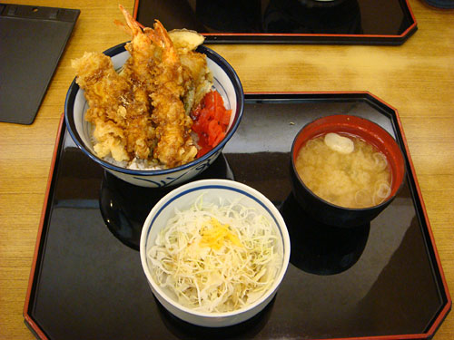 Curry Tempura Bowl