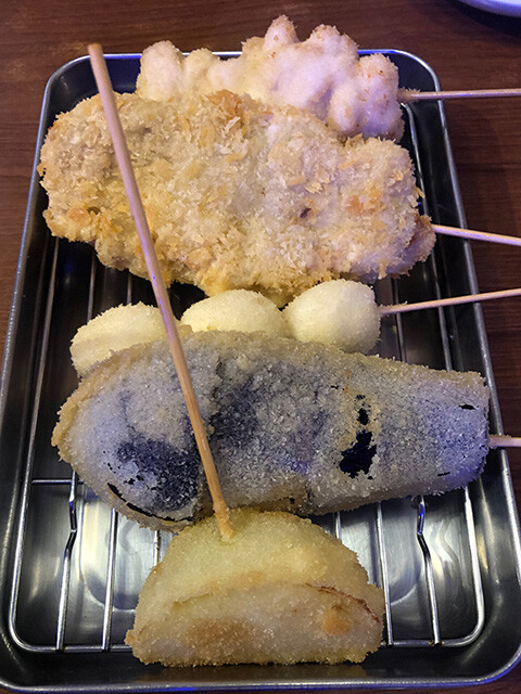 Assorted Kushikatsu
