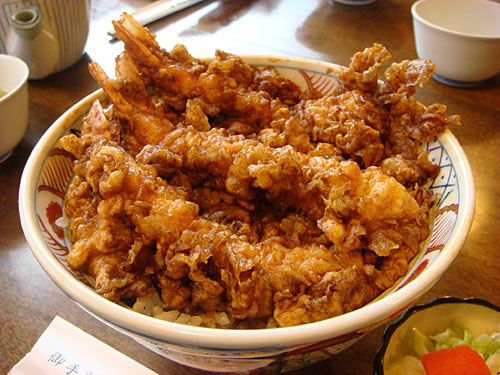 Prawn Tempura Rice Bowl