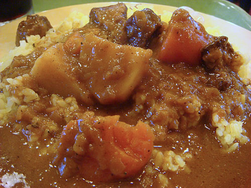 Beef Curry with a Lot of Ingredients