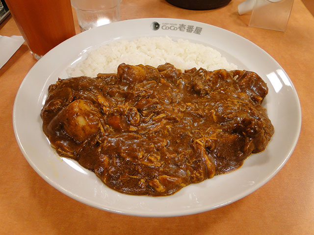 Half Order Beef Curry with Various Toppings